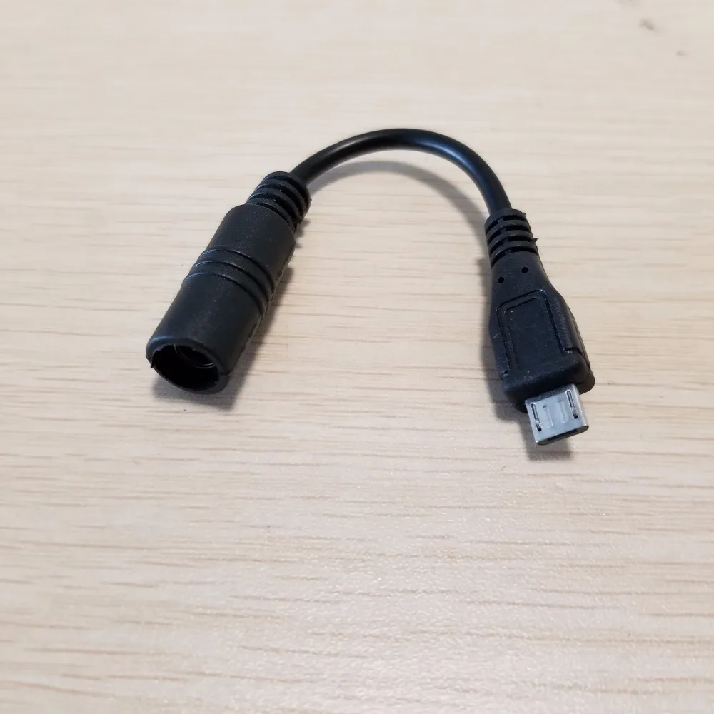 5 5/2 1 мм Разъем x 2 DC Женский к Micro USB B Мужской Мощность зарядный кабель|Компьютерные