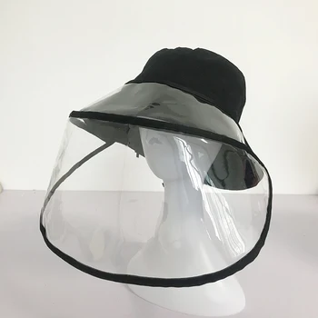 

Protection Mask Removable Windproof Anti-dust Anti-droplet Spittle Face Covering for Bucket Hat Sun Visor Hat Baseball Cap