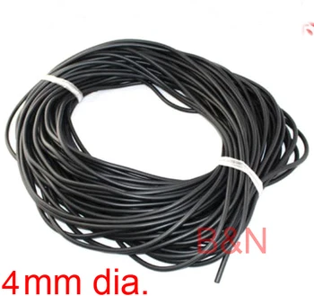 

4mm diameter FPM FKM RUBBER STRIP Fluoro Rubber round bar, o type Viton Seal strip anti corrosion Fluorous Viton rubber rod
