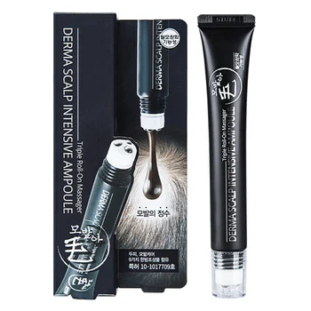 

2020 20ml Fast Regrow Hairline Hair Loss Essence Hair Growth Serum Scalp Intensive Ampoule Triple Roll Massager