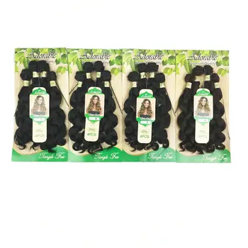 

Adorable Synthetic Diva Curl 4PCS+Fringe Set 8-14inchNatural Black and Color Heat Resistant Iron-able Woman Hair