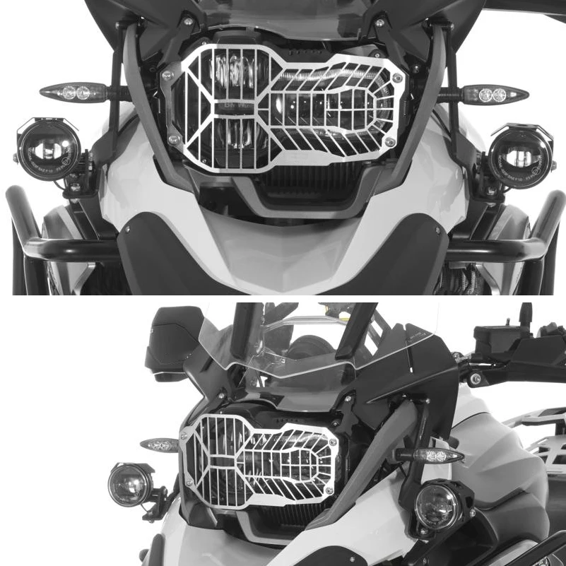 For BMW R1200GS R1200 ADV GSA Accessories R 1200 GS Adventure 2013-2019 Headlight Guard Grille Motorcycle Water Cooled Protector |