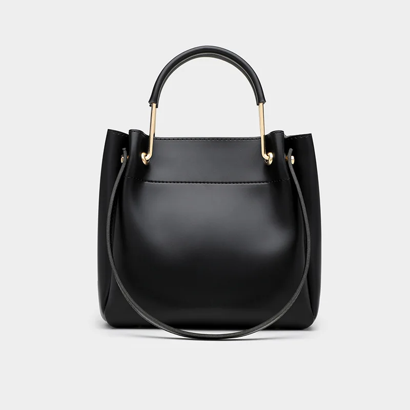 

2019 New Style Women's Bag Hand-held Bucket Simple Single Shoulder Slant Bag