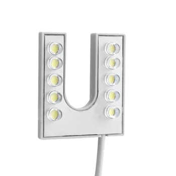 

Quality Working Gooseneck LED Light Flexible Gooseneck with Magnetic Base for Sewing Machine 220V (EU Plug)