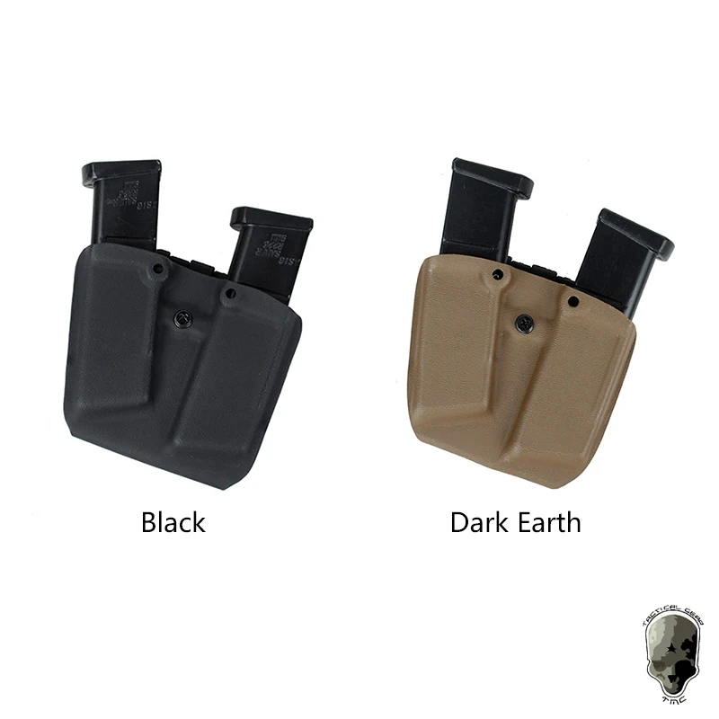 TMC тактическая 0305 Kydex двойная сумка для магазина магнитная переноска G17 военной