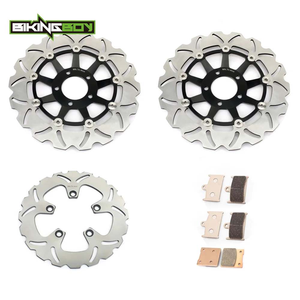BIKINGBOY For SUZUKI GSF 1200 Bandit / S 1996 1997 1998 1999 2000 RF 900 R 1996-1999 Front Rear Brake Discs Disks Rotors Pads | Автомобили