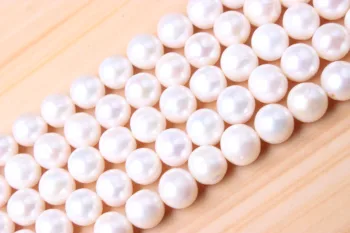 

4-12MM Natural Freshwater Pearl High Quality 15.7" Loose Beads Irregular Shape Jewelry Making DIY Women Necklace Bracelet