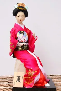 

2017 accesorios de decoración del hogar feng shui artesanías japonesas geisha muñecas feng shui artesanías vintage decoración de