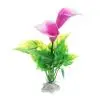 White Purple Водные растения аквариума Декор искусственного Керамика базовые украшения аквариума, 85WC - Цвет: White Purple