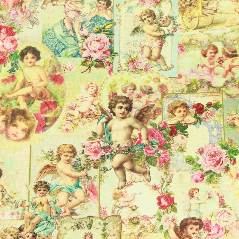 Осенняя импортная простая хлопковая ткань с рисунком для мальчиков и девочек, платье ручной работы из хлопка, CR-57