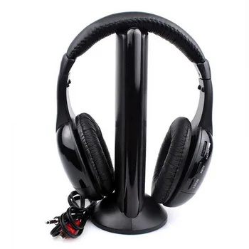 

5in1 Hi-Fi Wireless Headphones Earphone Headset for PC Laptop TV FM Radio MP3 Headset Bluetooth Headsets 4.30