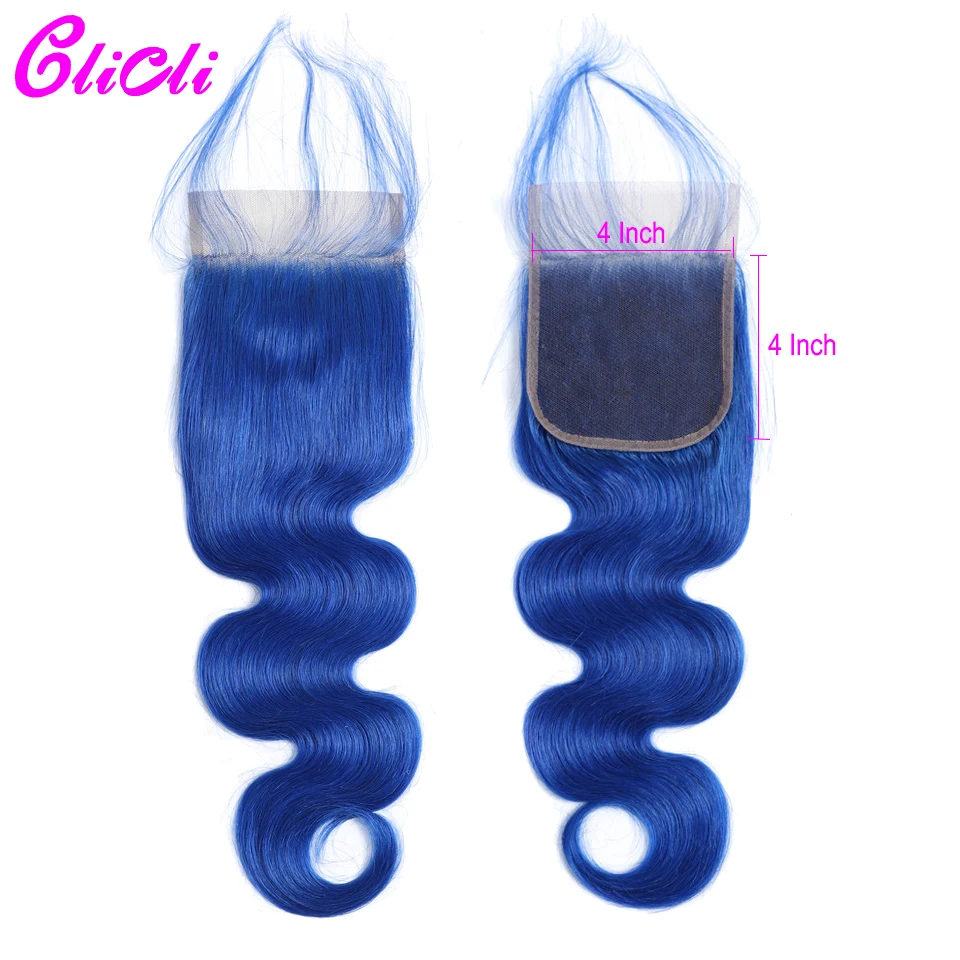 com fecho cabelo peruano azul tecer extensão