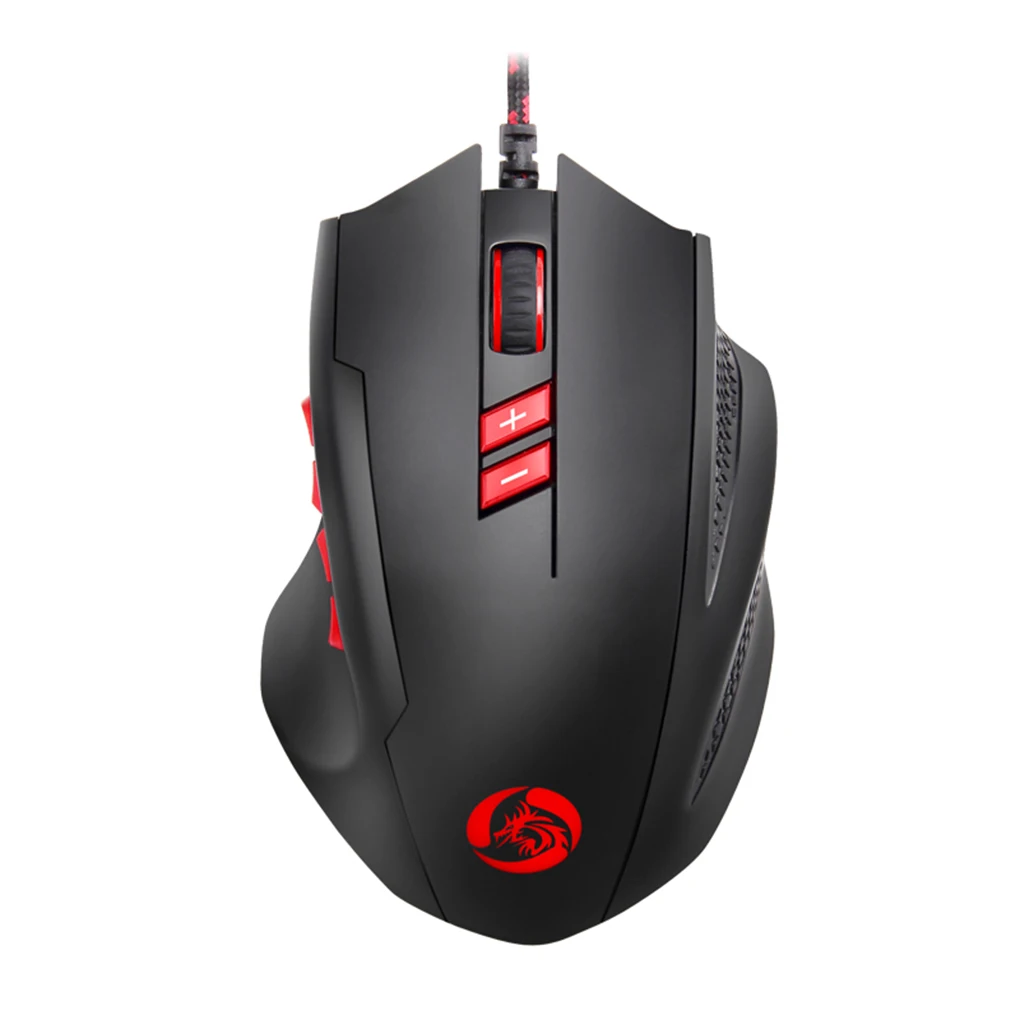 17 teclas laterais programando o mouse mecânico rgb retroiluminado