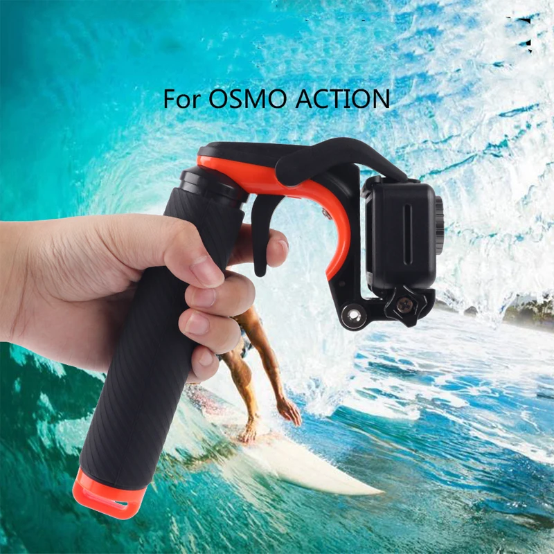 Задвижка затвора с плавающей рукояткой для дайвинга плавательная рукоятка-поплавок Pole Stick монопод для DJI Osmo аксессуары для спортивной камеры