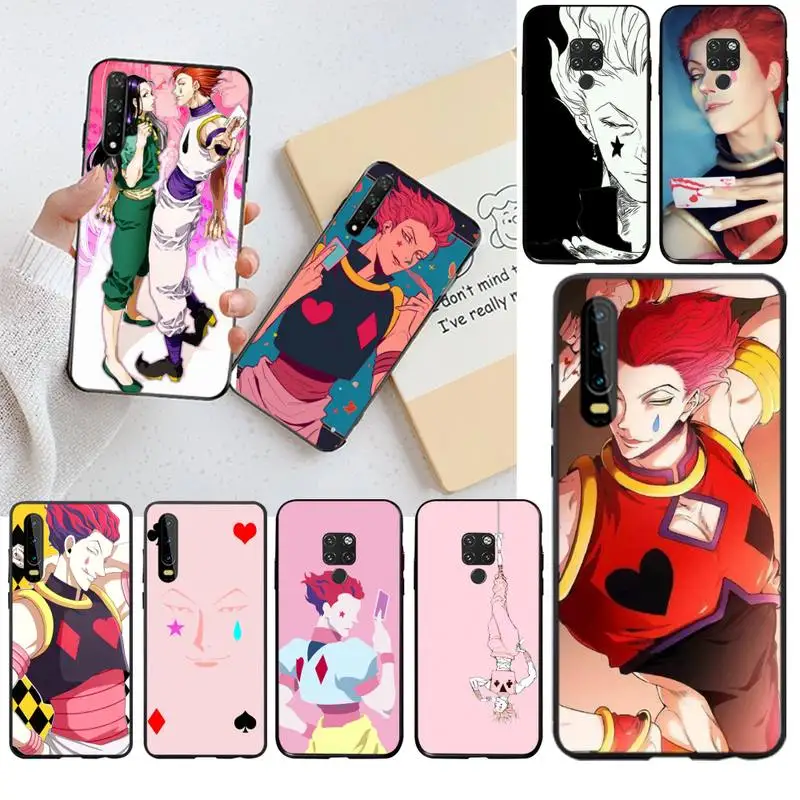 Мягкий чехол Hisoka Hunter X на заказ для телефона Huawei P40 P30 P20 lite Pro Mate 30 20 P Smart 2019 prime |