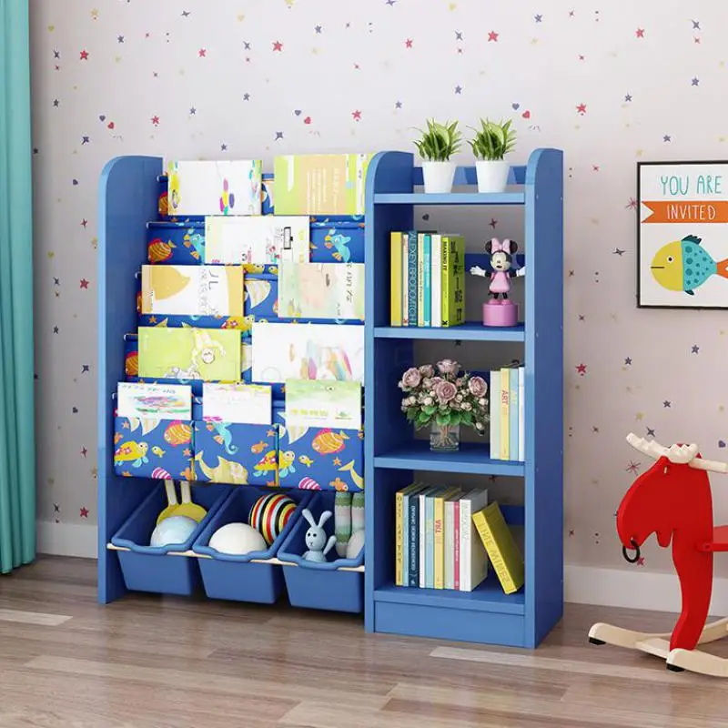 

Children Shelf Simple Shelf Budget Students Landing Baby Bookcase Kindergarten Children Receive Picture Books