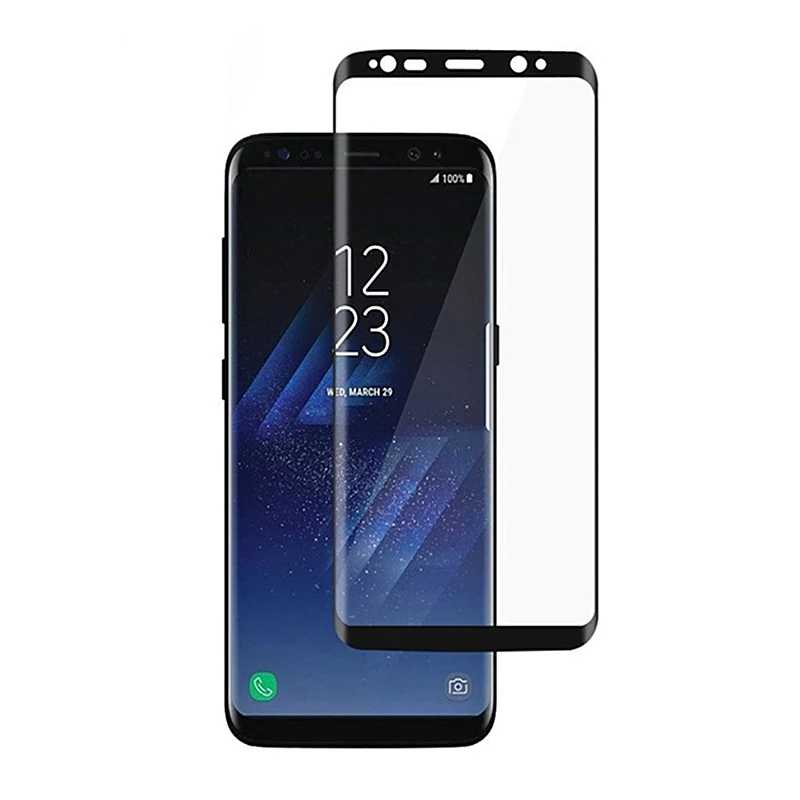 3D полный клей S9 закаленное стекло для SAMSUNG S9 накладка Полный Клей Защитная пленка для экрана для Galaxy S9+ S9 plus