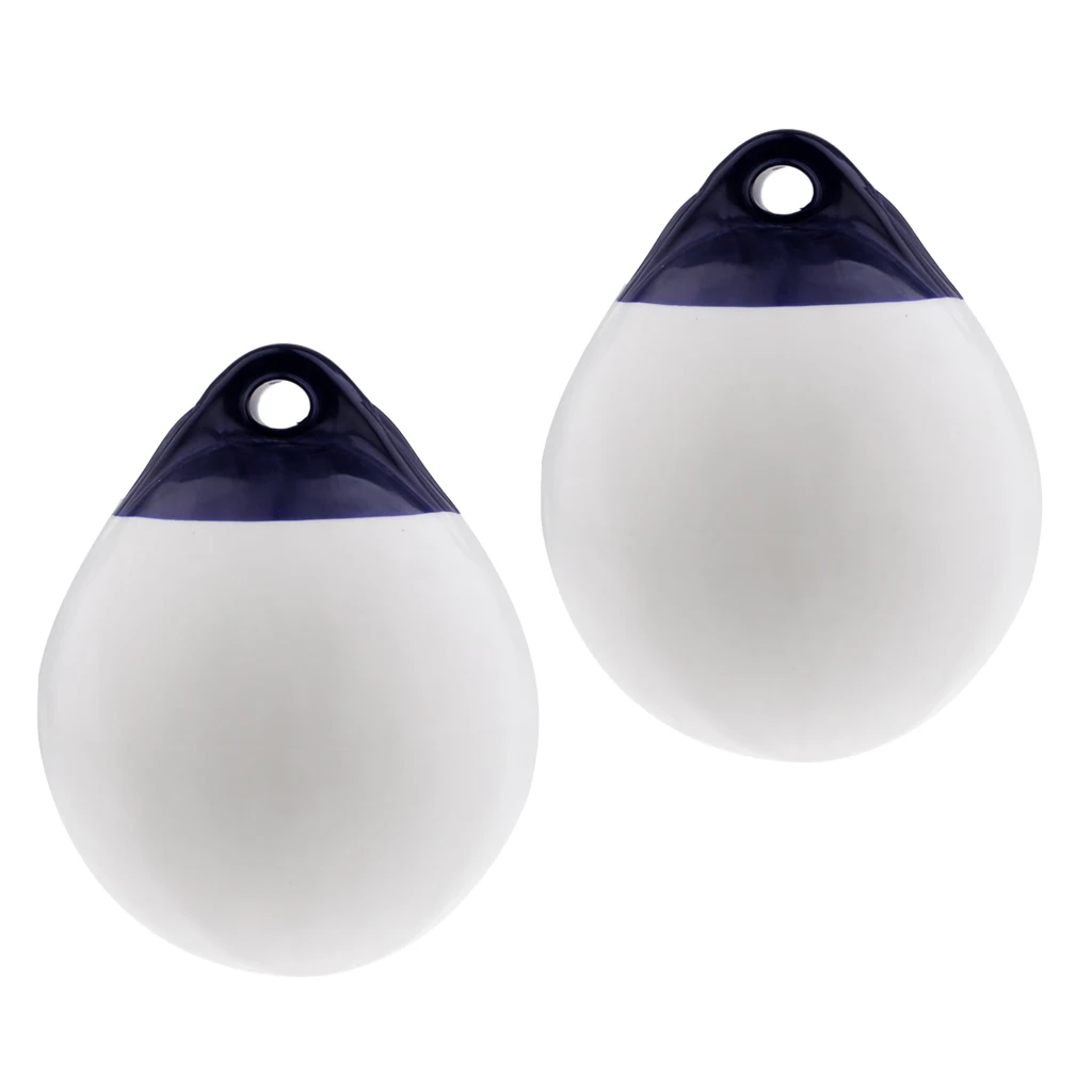 2pcs Inflatable Buoy Boat Fenders UV Protection For Boating River Fixed Pier Marine Rafting Fishing Tools 2pcs Inflatable Buoy Boat Fenders UV Protection For Boating River Fixed Pier Marine Rafting Fishing Tools