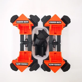 

4 in 1 90 Degree Holder Clip Woodworking Right Angle Fixed Clip Photo Frame Clip DIY Spring Clip G Word Clip