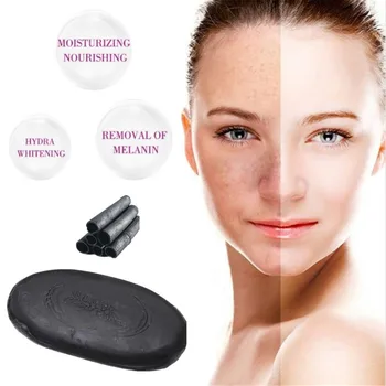 

Anti Freckles Tourmaline Antiacne Soap Make Skin Smooth Soap Face Care Wash Basis Soap Removal Pimple Bamboo Charcoal Soap