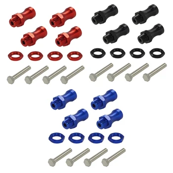 

4pcs Wheel Hex Driver 12mm Turn 17mm Hex Adapter 30mm Extension Widener For 1/10 RC Car Truck Crawler Wheels Parts