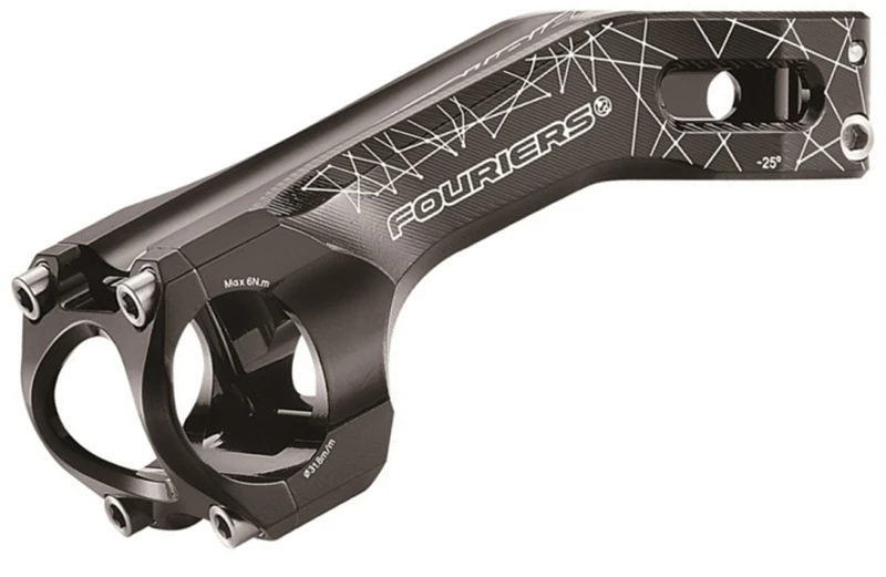 FOURIERS руля велосипеда SM-MB114-G17/17 градусов/80 мм-120 мм полный CNC руля велосипеда MTB руля