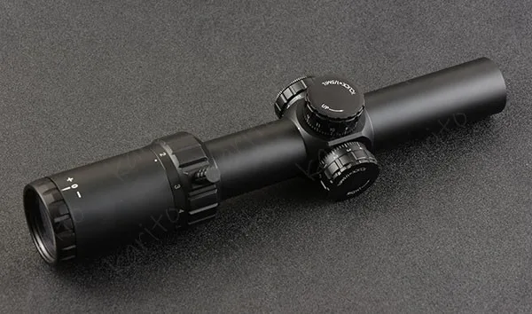 1-6x24 ИК Центр Красный точка прицел для винтовки с подсветкой fit CQB. 223 AR15. 308 Охота Стрельба M8907