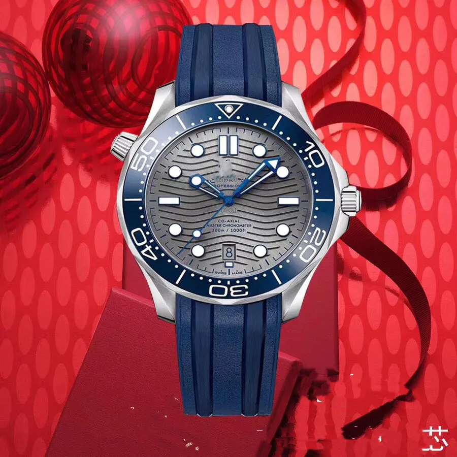 007 Часы мужские 42 мм diver sport 300 Miyota 8215 Автоматическая Дата водонепроницаемые