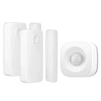 

Tuya Wifi Infrared Detector Door and Window Alarm Smart Life Notification Alerts Alexa Google IFTTT 3 in 1 Set