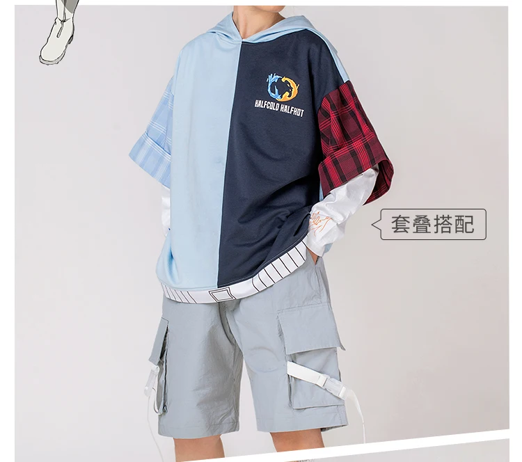 Аниме Boku no MY HERO Academy figure Todoroki Shouto, модная повседневная одежда, флисовый комплект из двух предметов, костюм для косплея, новинка