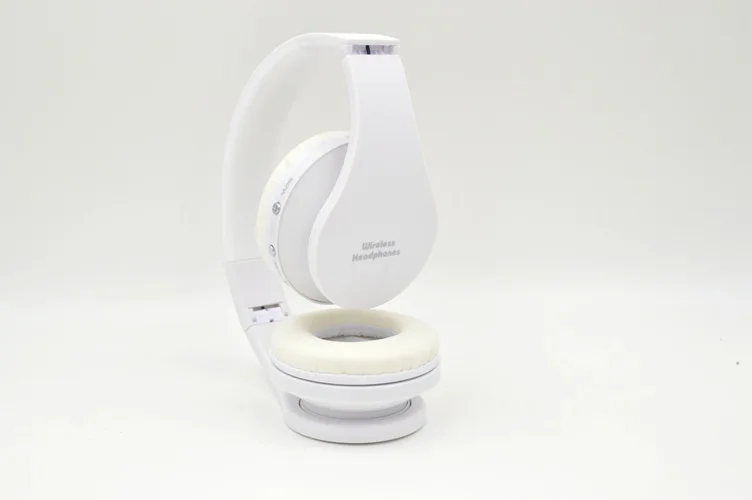 Настоящие стерео Bluetooth наушники беспроводные+ проводные наушники HIFI переносная папка Спортивная гарнитура с микрофоном для планшета - Цвет: B