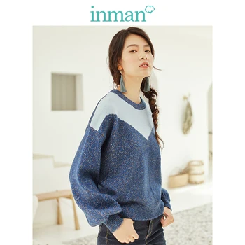 

INMAN Autumn New Arrival Cute Lazy Style Comfortable Loose Long Sleeve Pullover Sweater