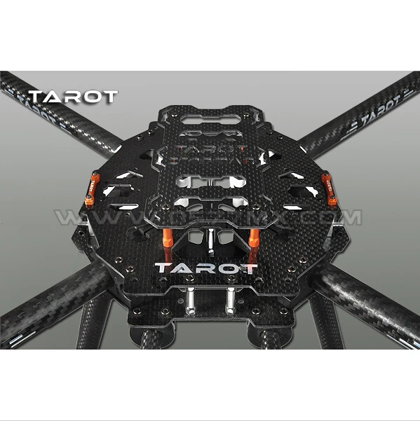 

Hot F05548 Tarot Iron Man 650 Carbon Fiber 4 axle Aircraft Fully Folding FPV Quadcopter Frame Kit TL65B01