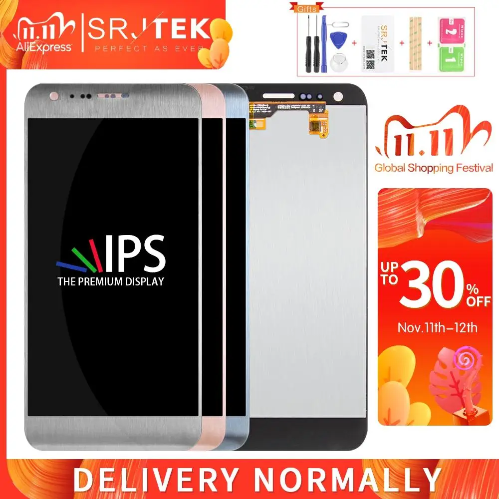 Srjtek 5 2 ''для LG K580 ЖК-дисплей с сенсорным дигитайзером сенсорная рамка в сборе