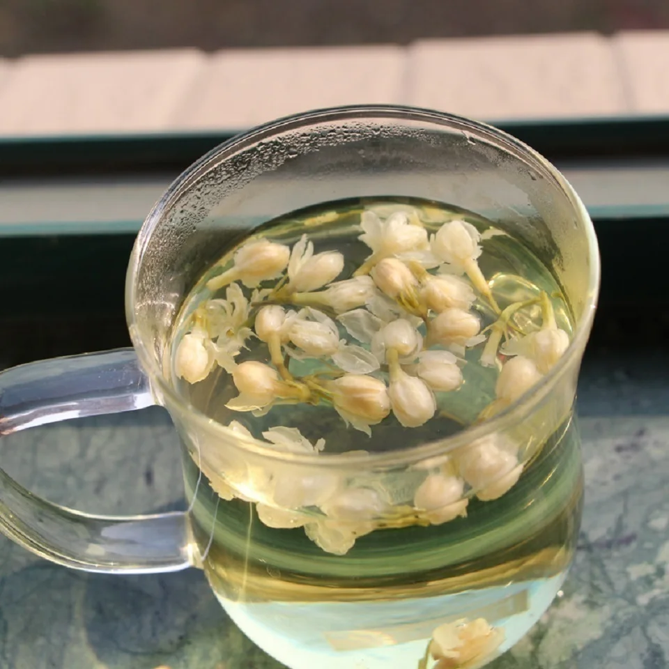 КИТАЙСКИЙ Натуральный Свежий жасминовый чай Цветочный чай Органический пищевой зеленый чай забота о здоровье похудение ароматический цветочный чай