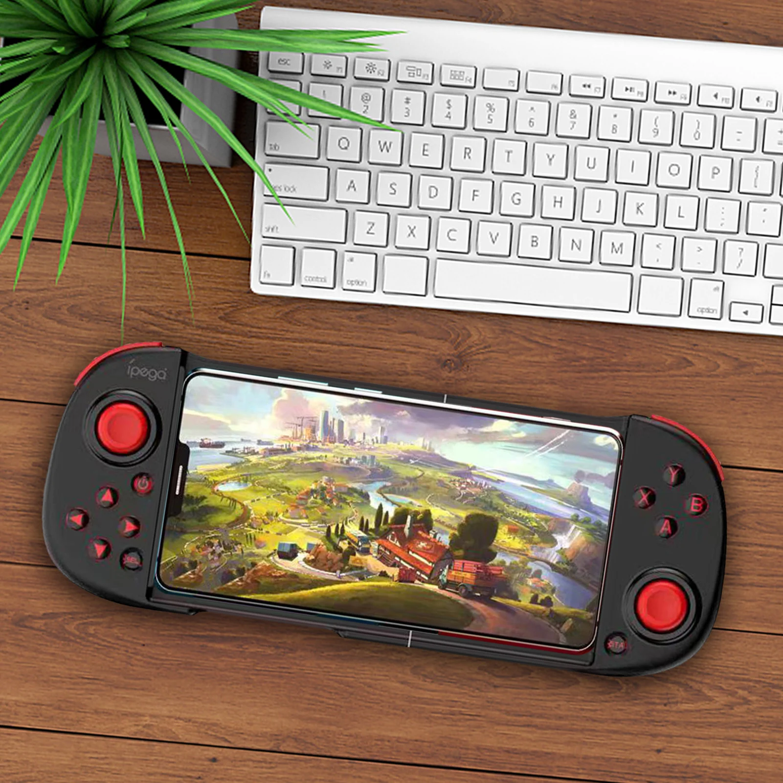 2021 PG-9217 геймпад Bluetooth Беспроводной джойстик PUBG триггеры игровой коврик Android IOS для