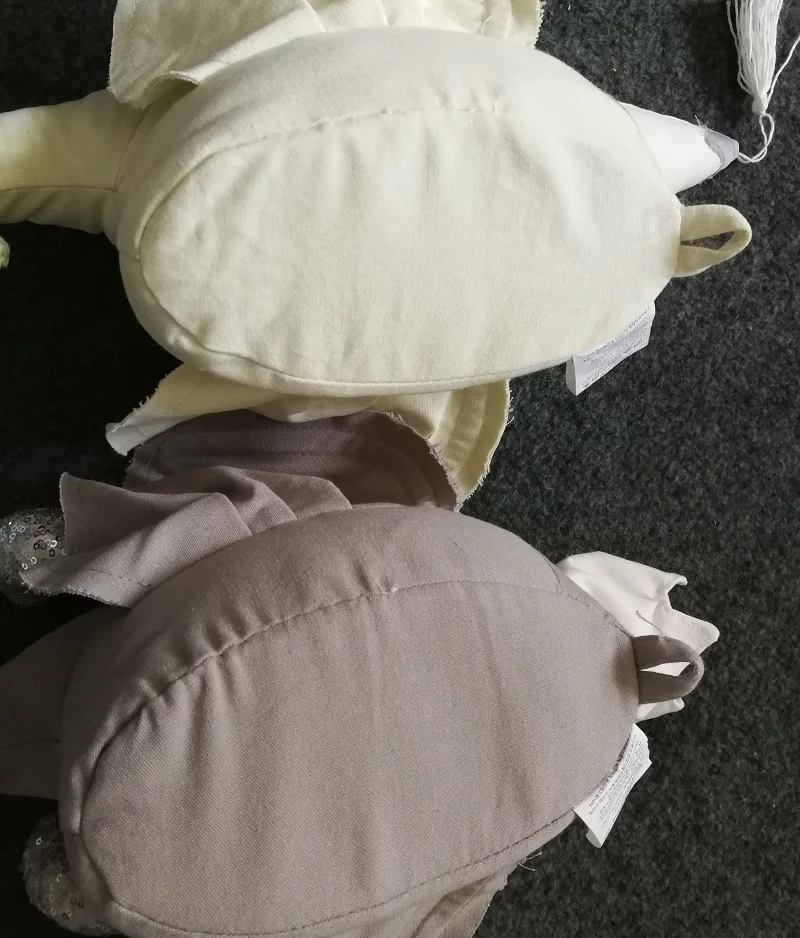 Cute Unicorn Deer Elephant Plush Toy Stuffed Dolls Animal Head Wall Mount for Kids Girl Room Decor Baby Nursery Room Decoration
