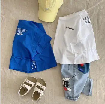 

2020 new boys t-shirt summer short sleeve cotton fashion kids top 2-7t HV127