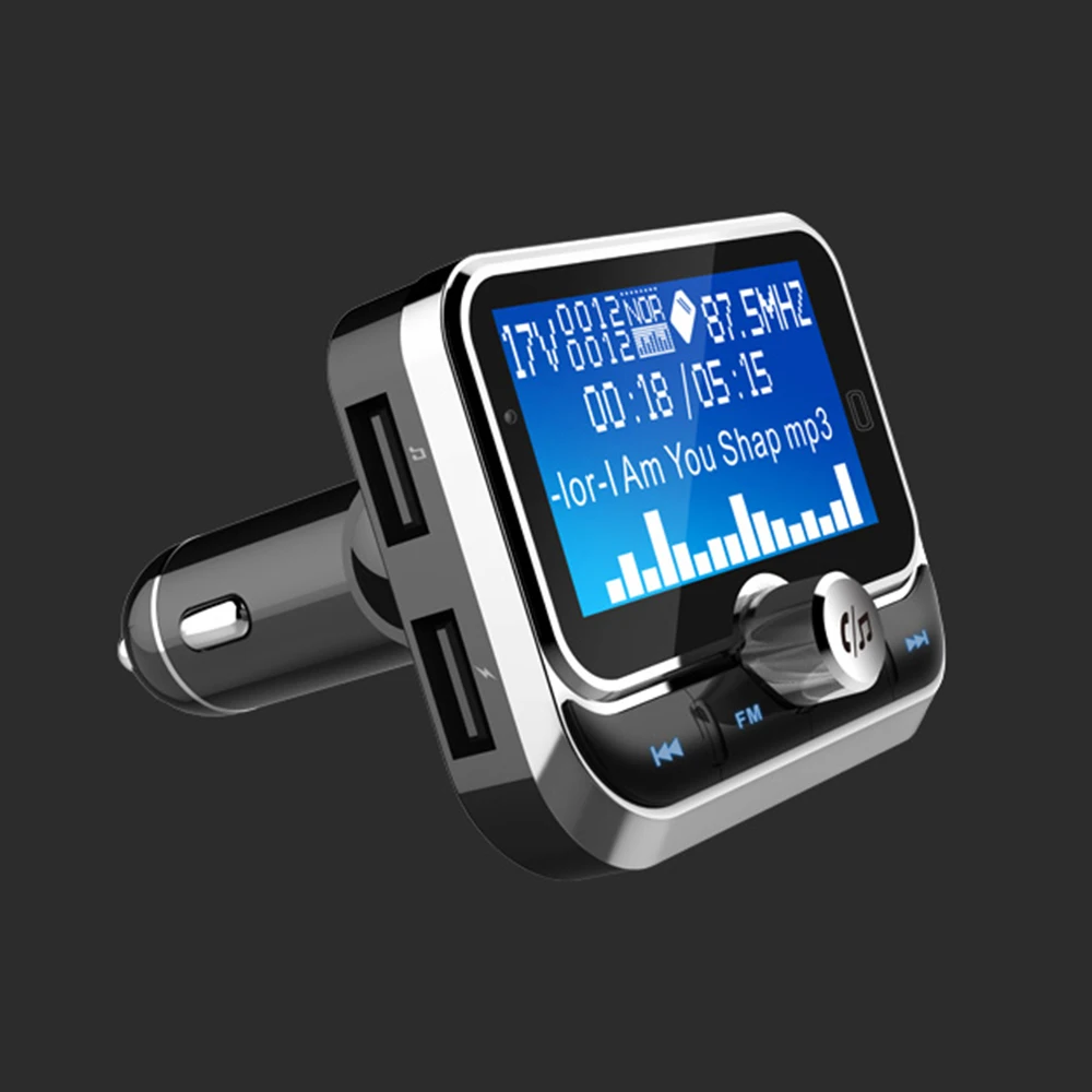 Автомобильные плееры BC32 1," ЖК Bluetooth MP3-плееры Смарт fm-передатчик двойной USB Автомобильное зарядное устройство Handsfree FM модулятор