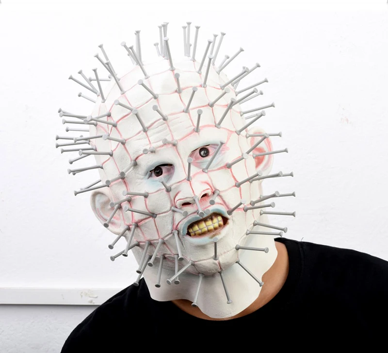 Hellraiser Scary Pinhead Latex Mask 1