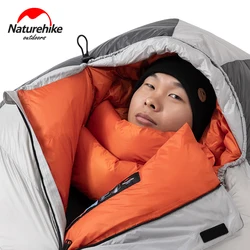 Naturehike Outdoor Alpine Series 850fp Goose Down Sleeping Bag Mummy 23 Camping Hiking Thickening Waterproof Windproof Winter Sleeping Bags Aliexpress