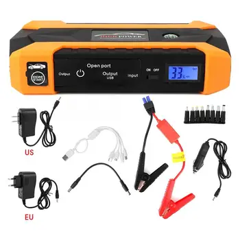 

Portable 12V Car Jump Starter Battery Charger 20000mAh 600A Car Battery Booster Charger Emergency Power Bank Multifunction