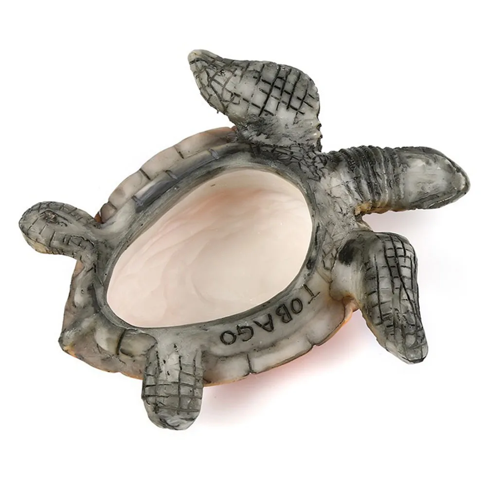 Sea Turtle Resin Aquarium Decoration Fish Tank Decoration Colorfast Ornaments Simulation Yellow Underwater Landscape Tortoise