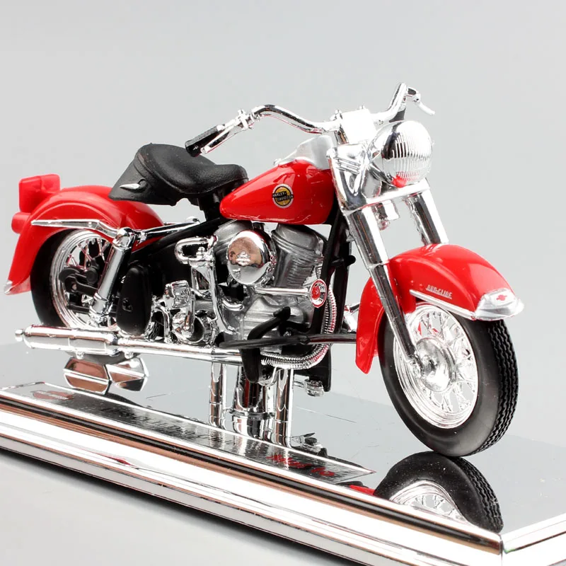 Винтажные модели моделей автомобилей мотоциклов в масштабе 1/18 Maisto 1958 FLH Duo Glide bike