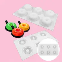 

Convenient Baking Mold Easy to Demold Rust-resistant Anti-stick Creative Cake Soap Mold Pastry Mold Dessert Mould