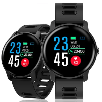 

Blood Pressure Heart Rate Smart S08 Sport Watch Splee Monitorning Oxygen Detection Running Swimming Step Tracker Smart Bracelet