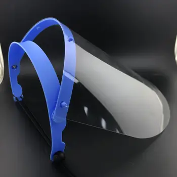 

Anti-splash Dustproof Mask Transparent Adjustable Faces Shields Screen Spare Visors Full Face Mask Respiratory Protection