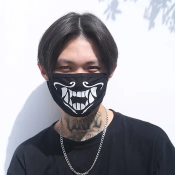 

Game Akali KDA K/DA Assassin Cosplay S8 Face Mask Night Lights Cosplay Mask Props Masks Luminous Mouse Xmas Gifts Dustproof