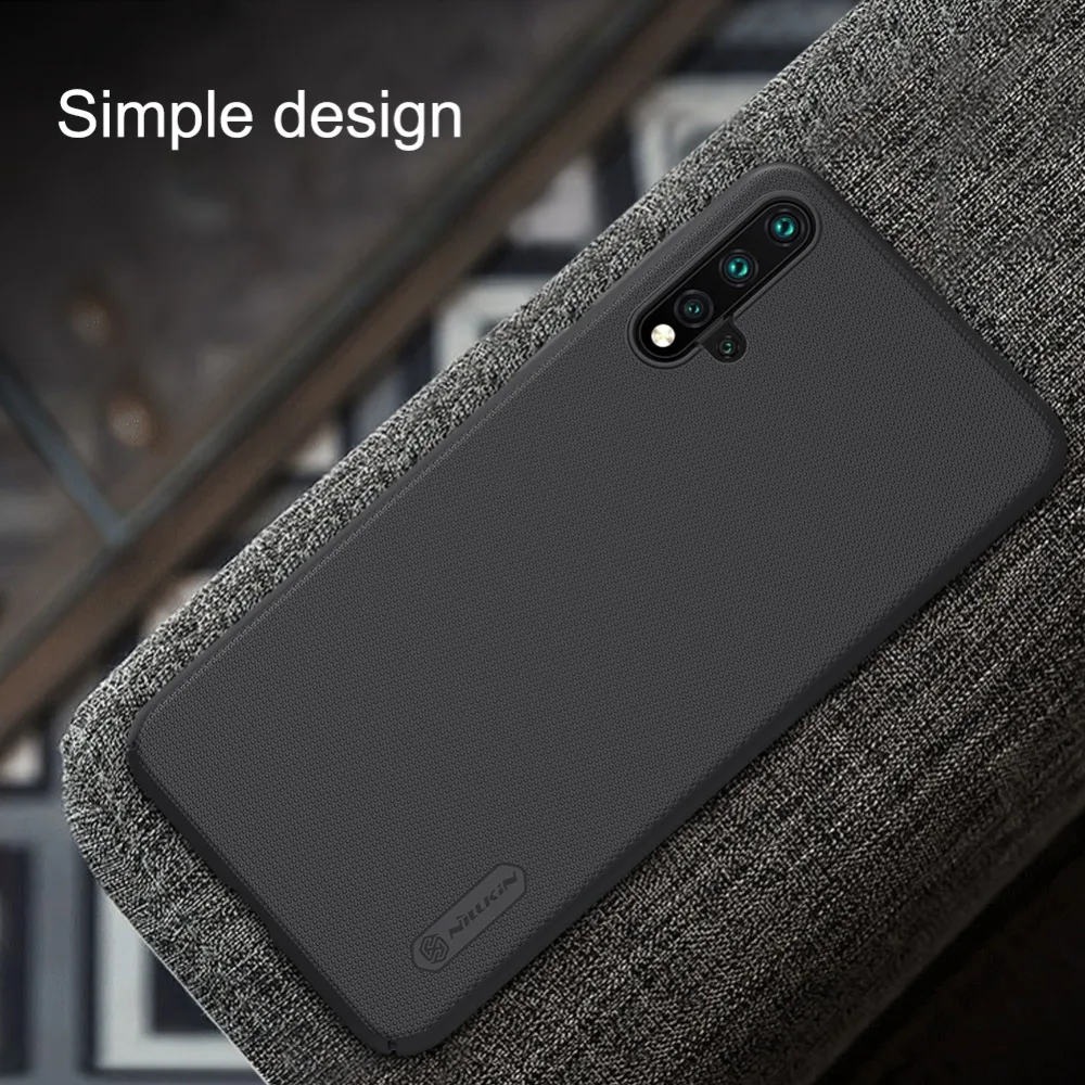 NILLKIN Shiled чехол для huawei Nova 5 5i чехол матовый Противоскользящий Жесткий Бампер Nova 5 PRO Чехол