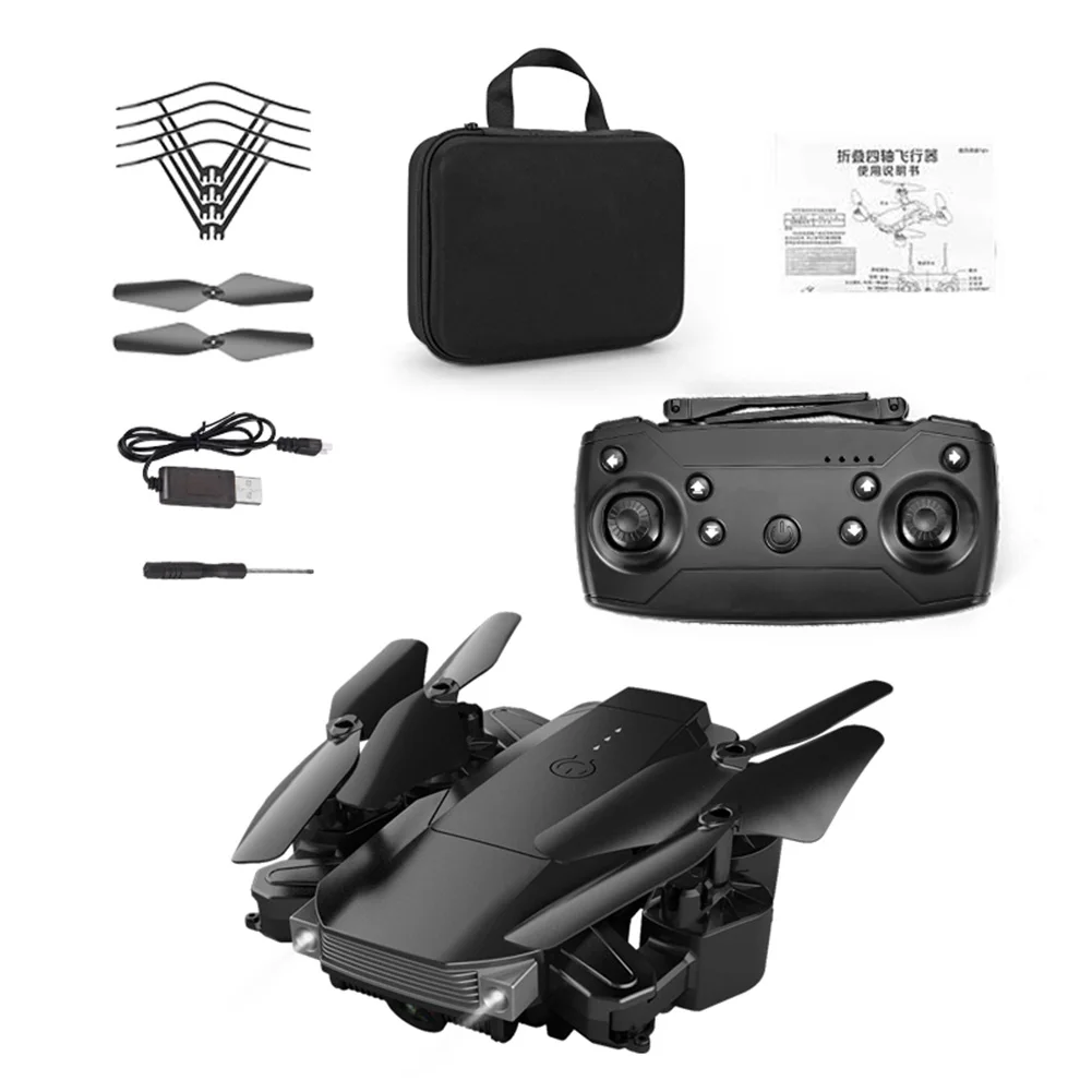 K2 Dual Camera Quadcopter Long-endurance Altitude Hold HD 4K Aerial Photography Folding Drone Remote Control Aircraft